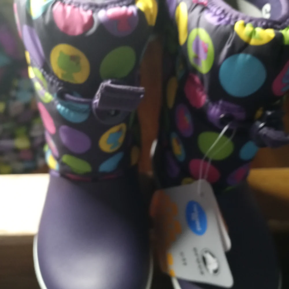 Hello kitty kids croc winter boot - Picture 2 of 5